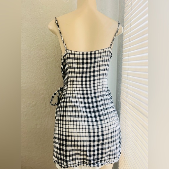 Free peoplo Nodia Dress in Black size 6 100% cotton great condition - Picture 7 of 12